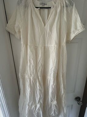 Madewell Ivory Maxi Dress